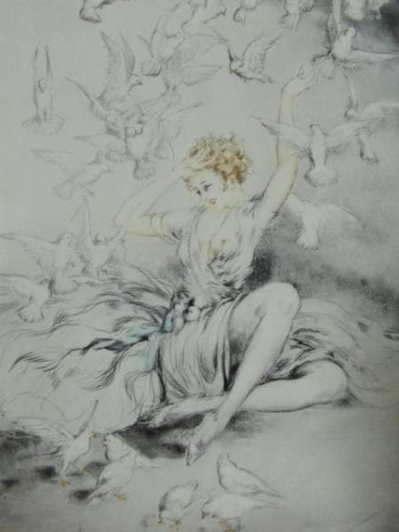 ルイ・イカール、にぎやかな鳥、豪華限定版・定価１０万円/額付