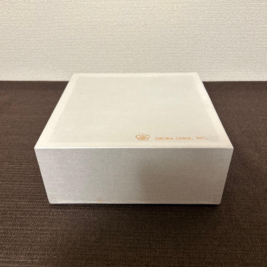 大倉陶園　ブルーローズ　デザートプレート　19.5cm 新品未使用