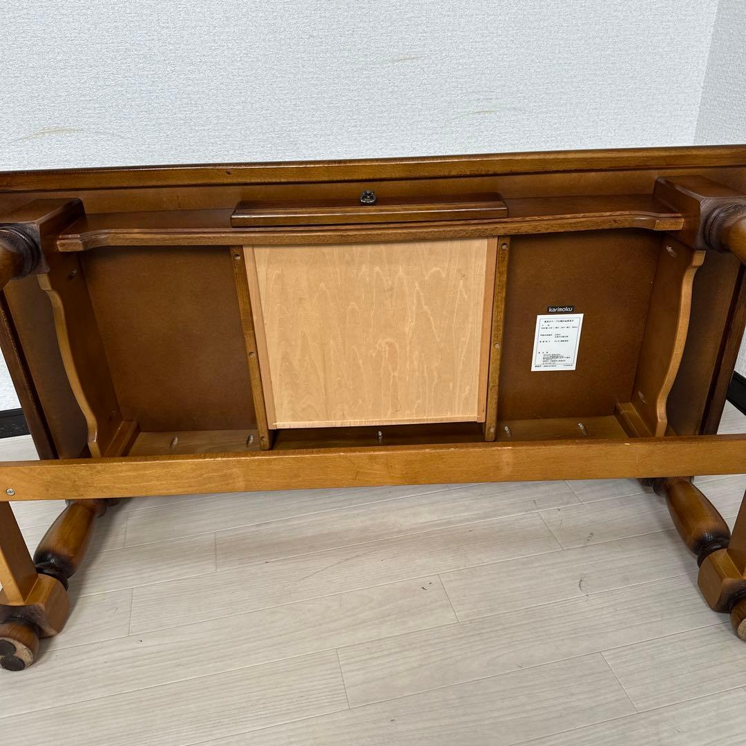 カリモク コロニアル ローテーブル リビングテーブル センターテーブル i4※