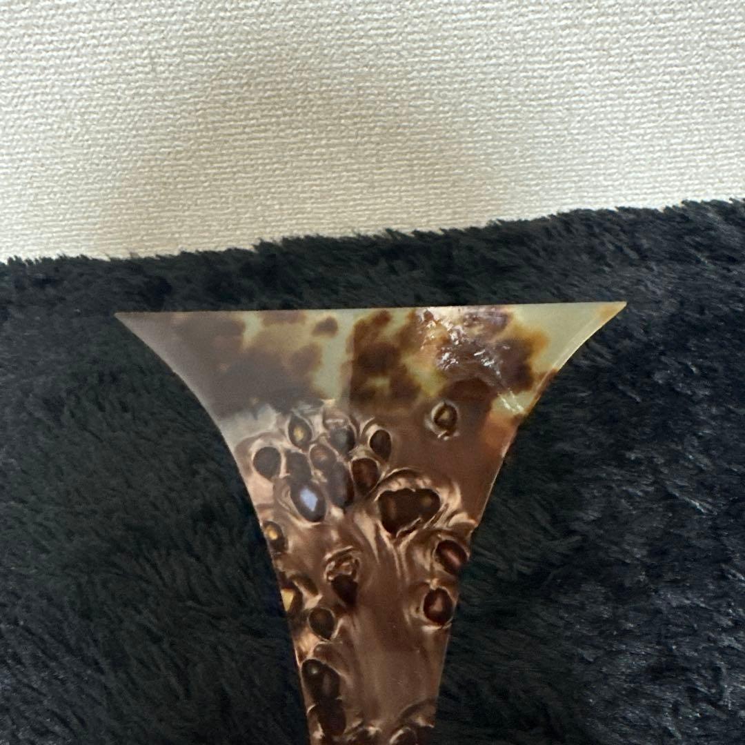 高級! 三味線 撥 バチ 天然素材 雅楽 和楽器 細密細工 伝統工芸 弦楽器