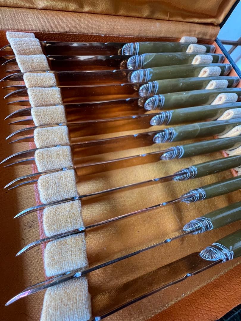 BADRAN　アンティーク フランス製メロン専用ナイフセット