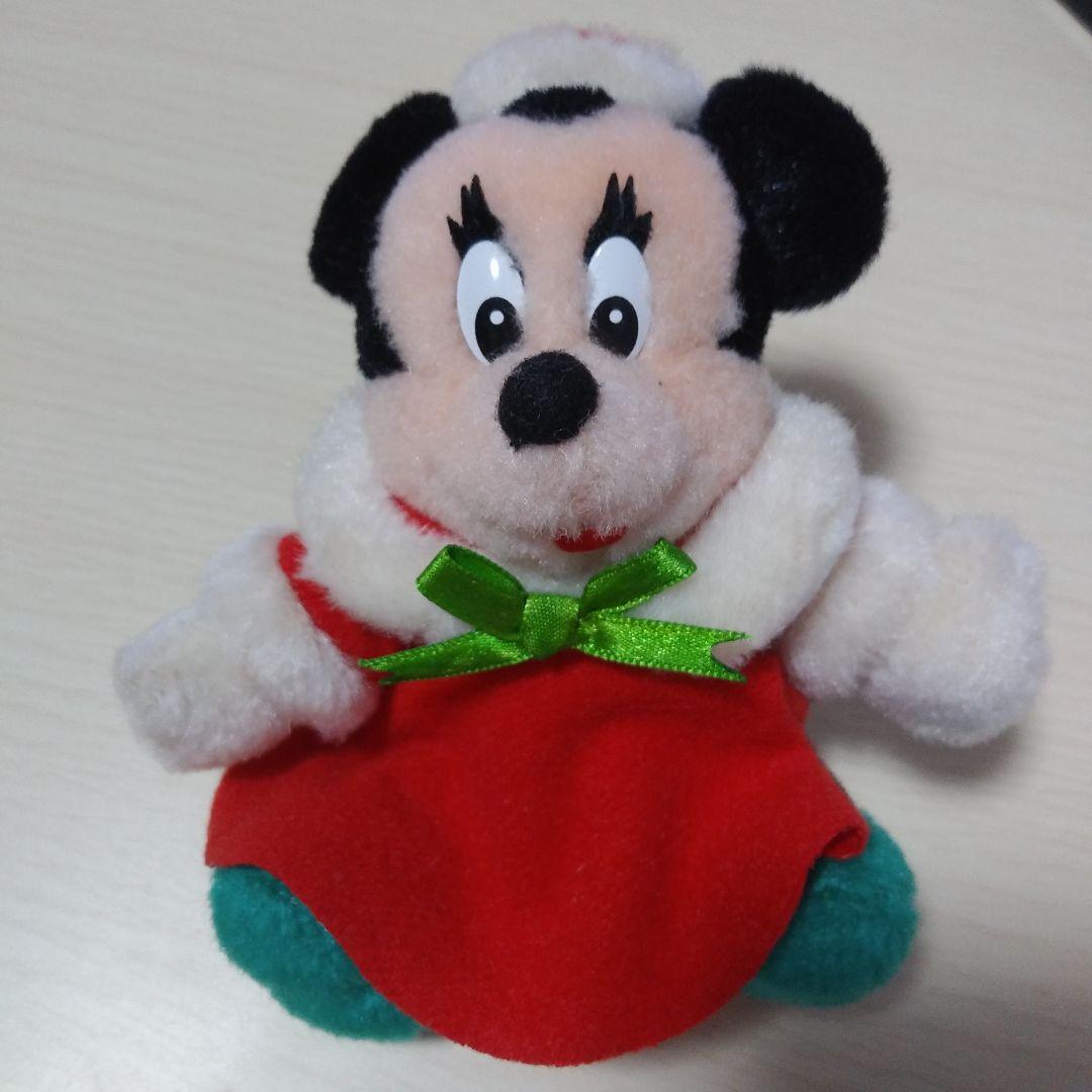 ディズニー ぬいば レトロ クリスマス ミッキー ミニー セット Xmas