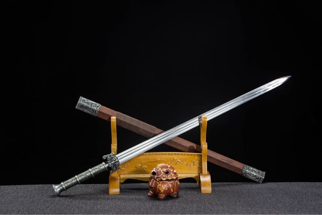 神鷹唐横刀-高性能マンガン鋼 武具 刀装具 日本刀 唐剣 模擬刀 居合刀
