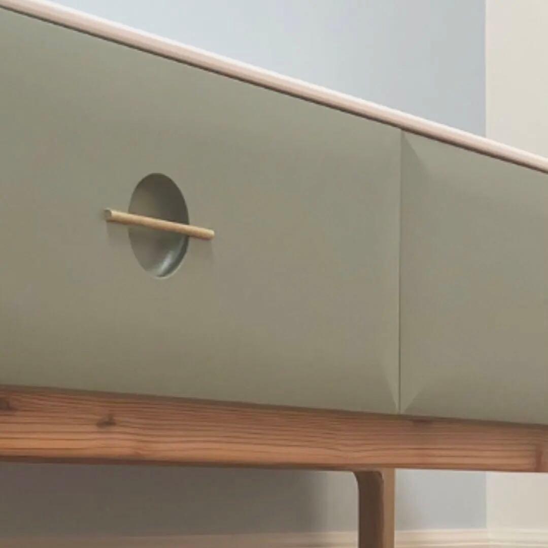 新品 一点物　モダン 木製テレビボード　ハンドメイド　テレビ台