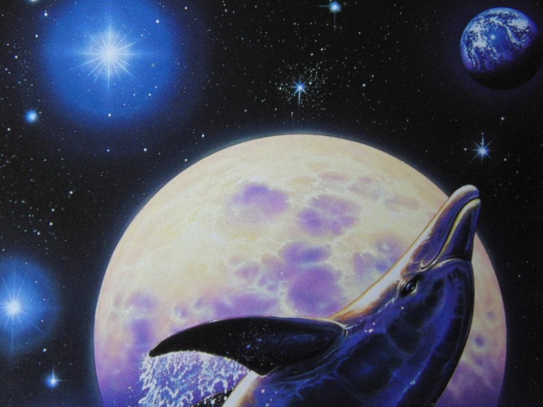 クリスチャン・ラッセン、「バランス オブ ライフ」、希少画集、額装画