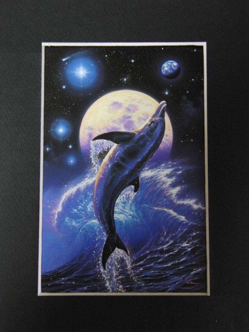 クリスチャン・ラッセン、「バランス オブ ライフ」、希少画集、額装画