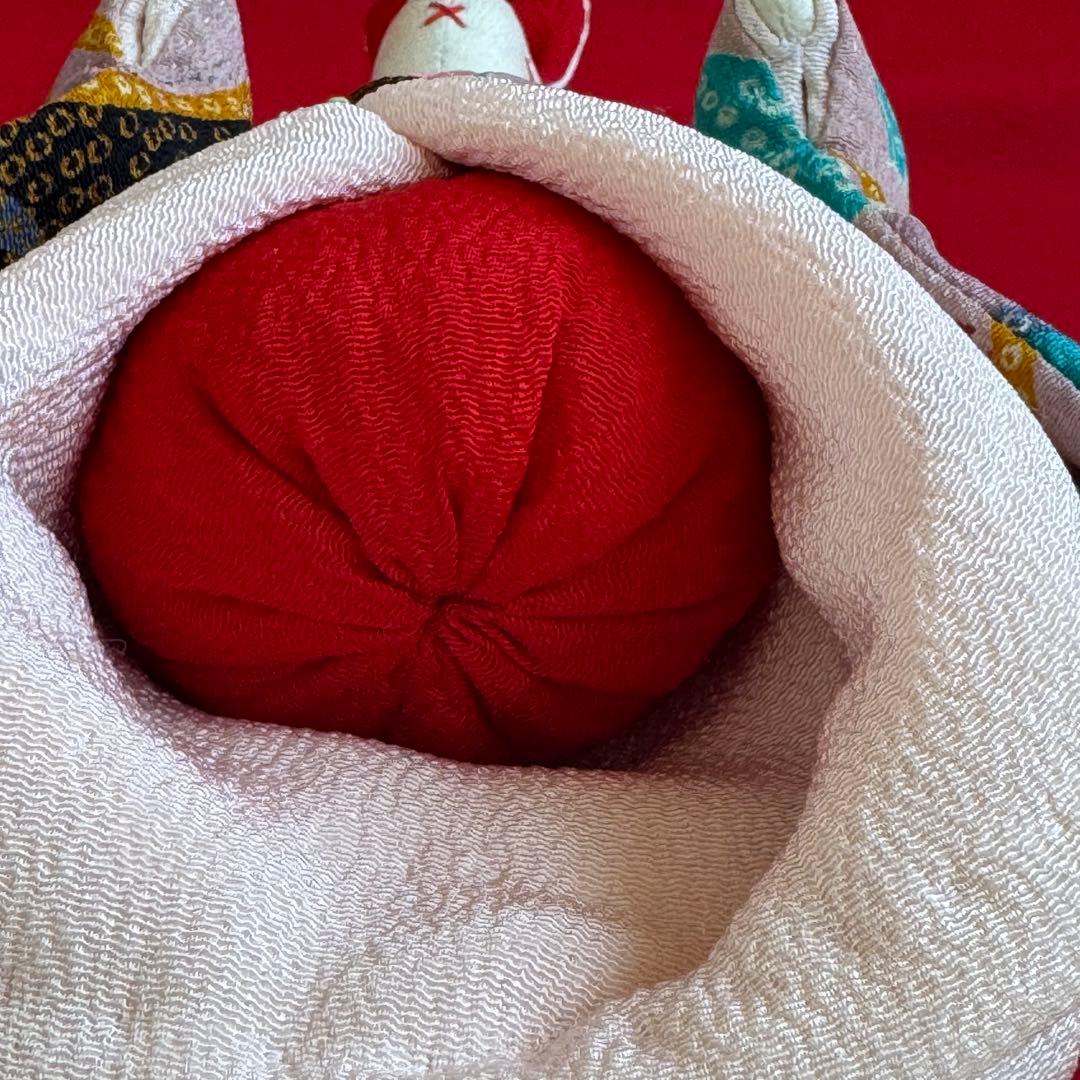 うさぎ雛　兎のひな人形　ちりめん細工