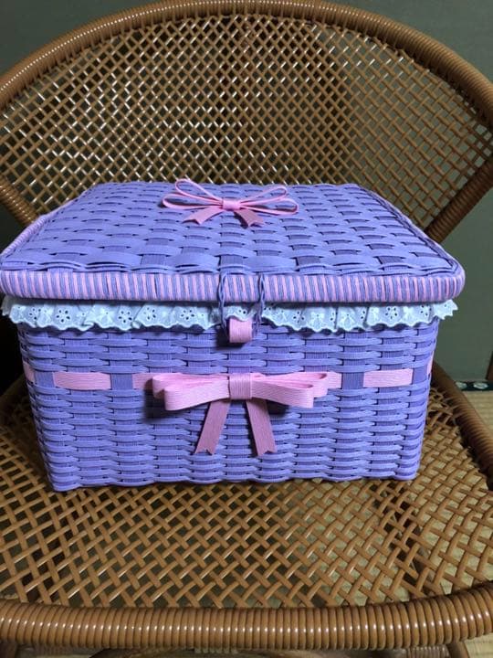 春乃様　オーダーカゴ完成品