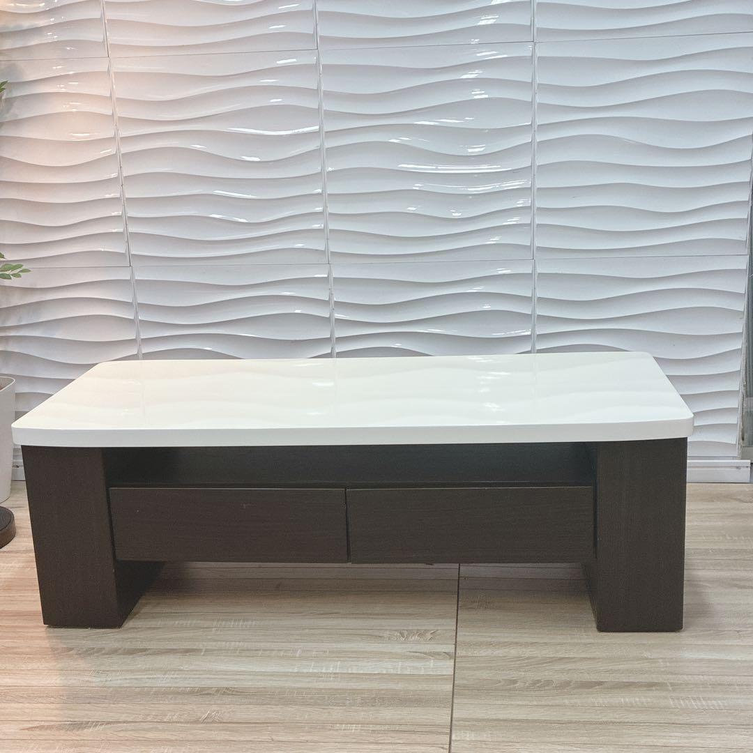 ◇大阪府 神戸市 配達料無料！◇ニトリ◇センターテーブル◇収納付き◇ローテーブル