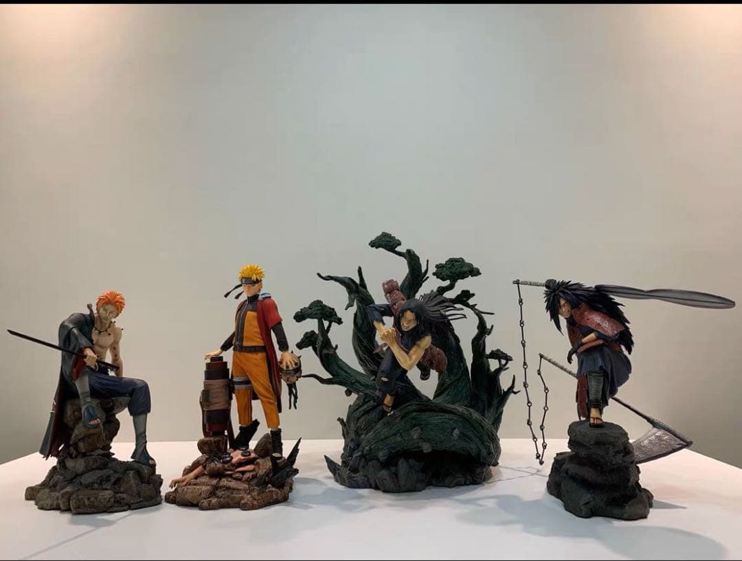 NARUTO ナルト うちはマダラ 1/5ガレージキット ガレキ スタチュー①⑨