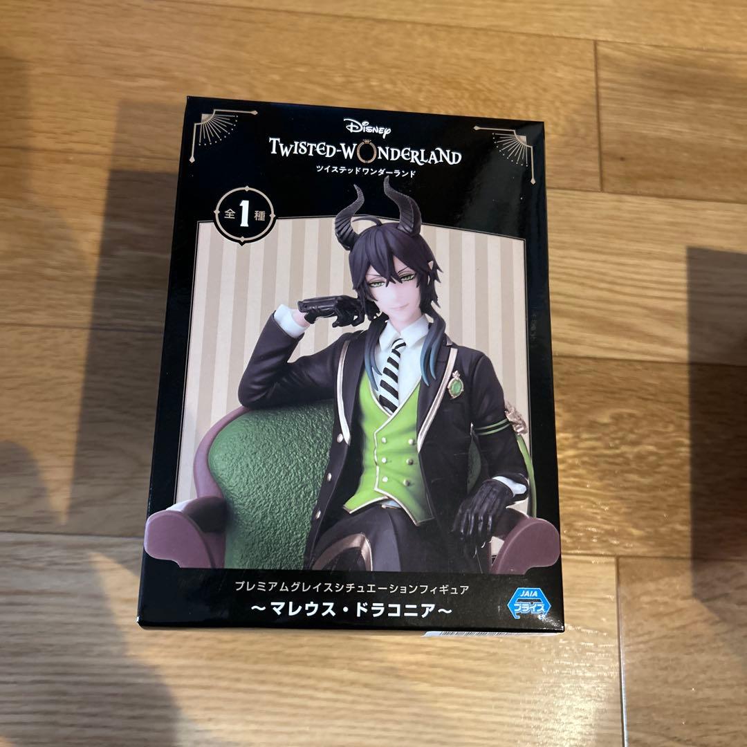 ツイステ マレウス・ドラコニア レオナ・キングスカラー フィギュア 未