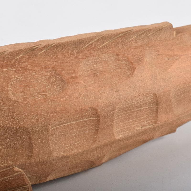 井波彫刻 人間国宝 横山一夢作 木彫 鯉 共箱 C 8156 - メルカリ