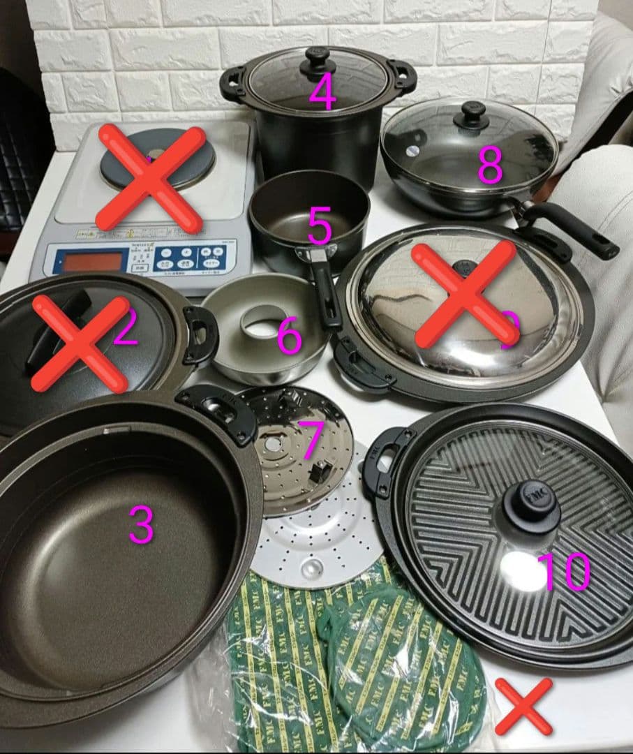 定価40万超　FMC Sorcery2　クッキングヒーター　鍋セット　ソーサリー