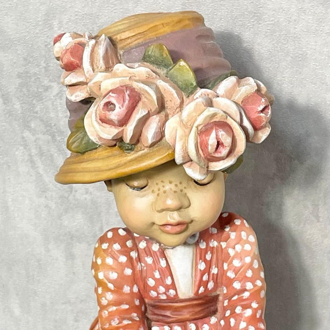 アンリ ANRI Sarah Kay サラ・ケイ 木彫り おさない乳母 400体