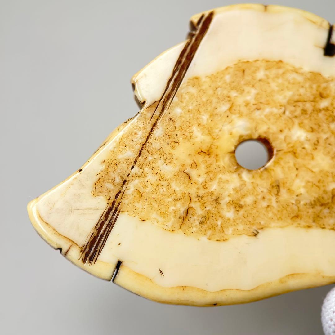 彫刻極上根付天然素材アンティーク骨董飾り物古美術置物細密細工