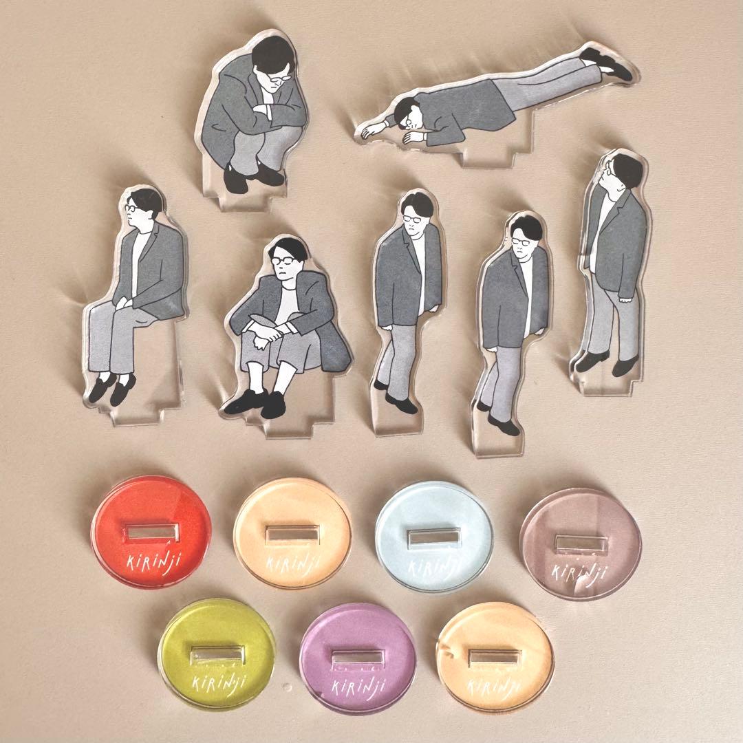 即購入OK】KIRINJI TOUR mini アクリルスタンド7点セット アクリルタグ