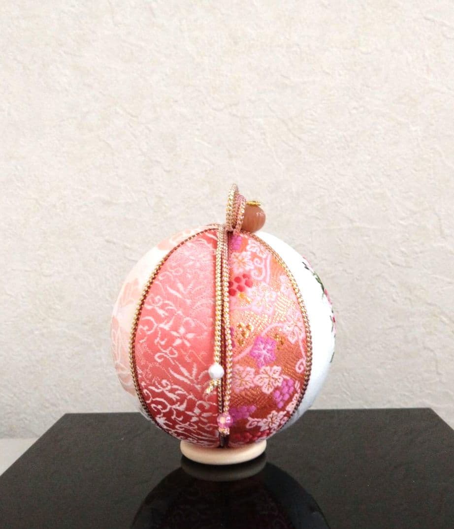 手毬 手鞠 てまり 刺繍薔薇の花束 No167ハンドメイド