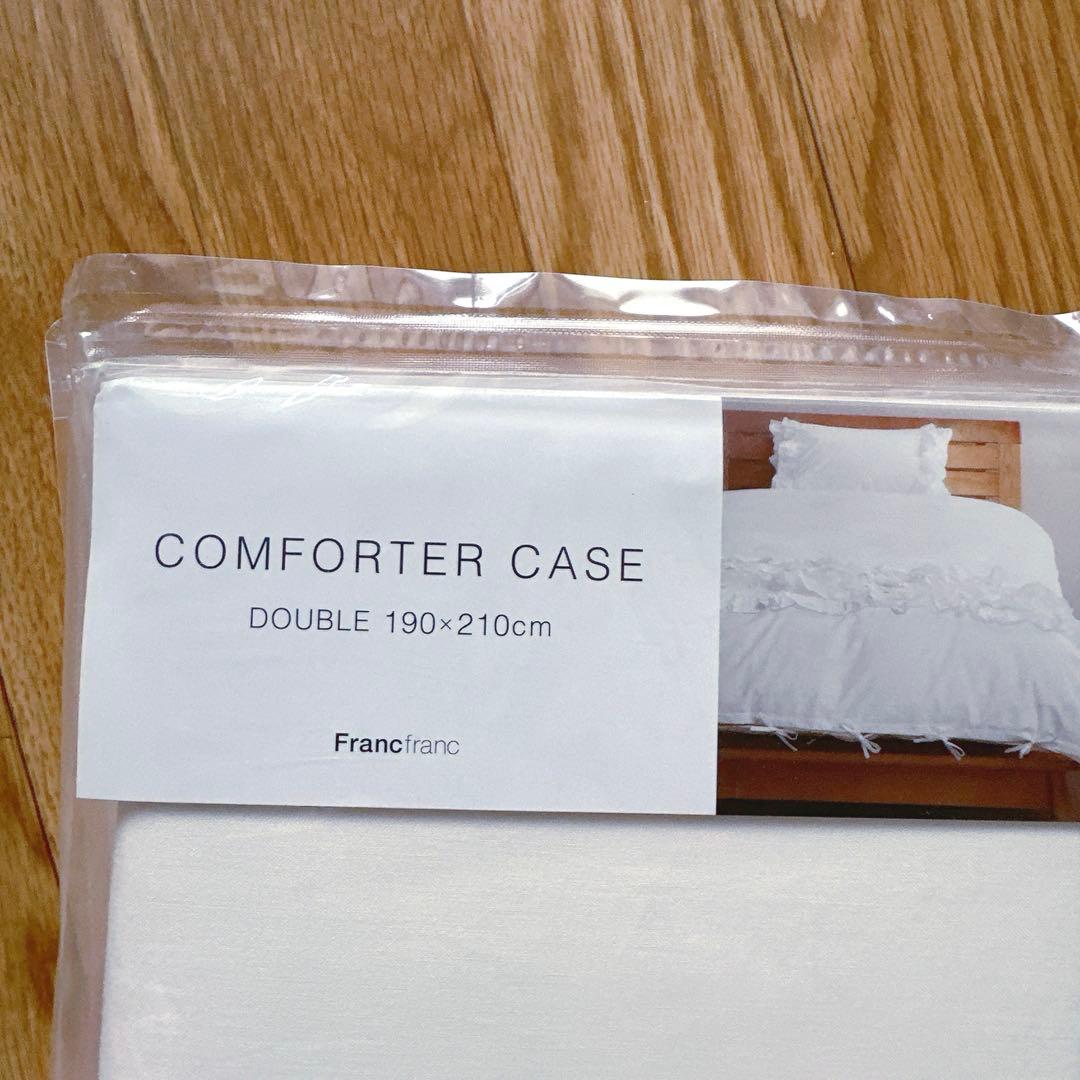 ✳︎新品未開封✳︎ フランフラン　ダブルサイズ掛け布団　パピロッテ　枕カバーセット