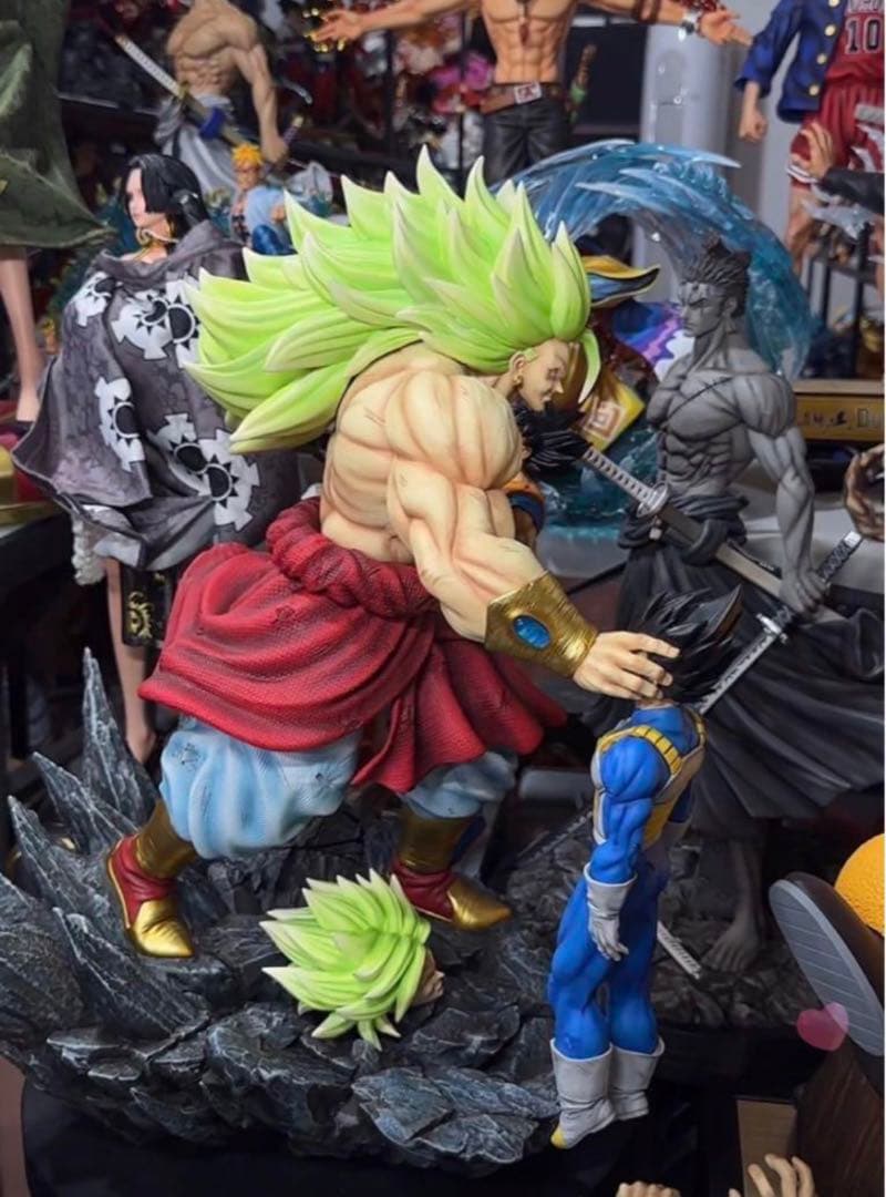 ドラゴンボール ベジータ ブロリー 孫悟空 フィギュア ガレージキット