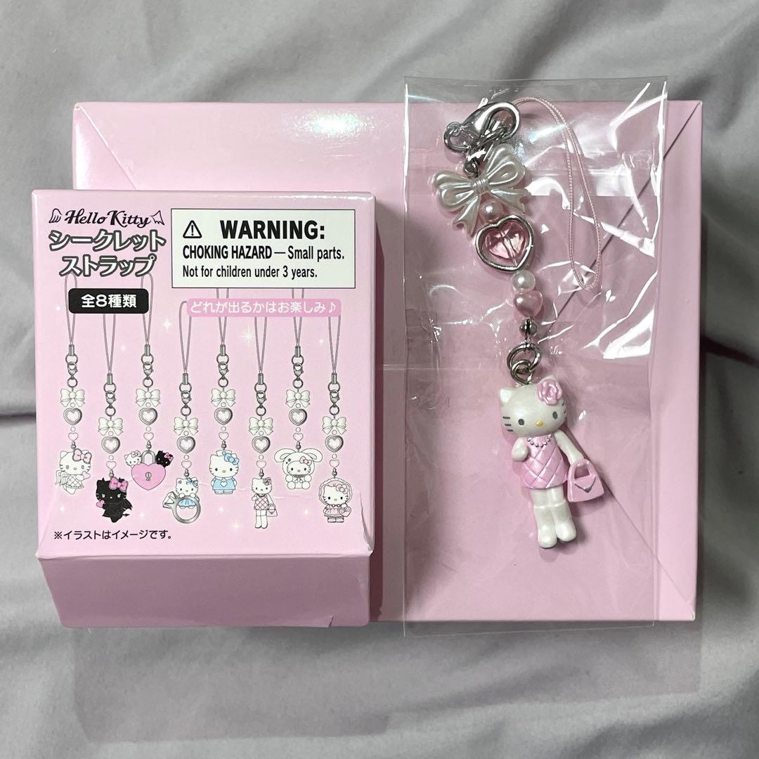 サンリオ ハローキティ 天使と悪魔 シークレットストラップ 足長キティ