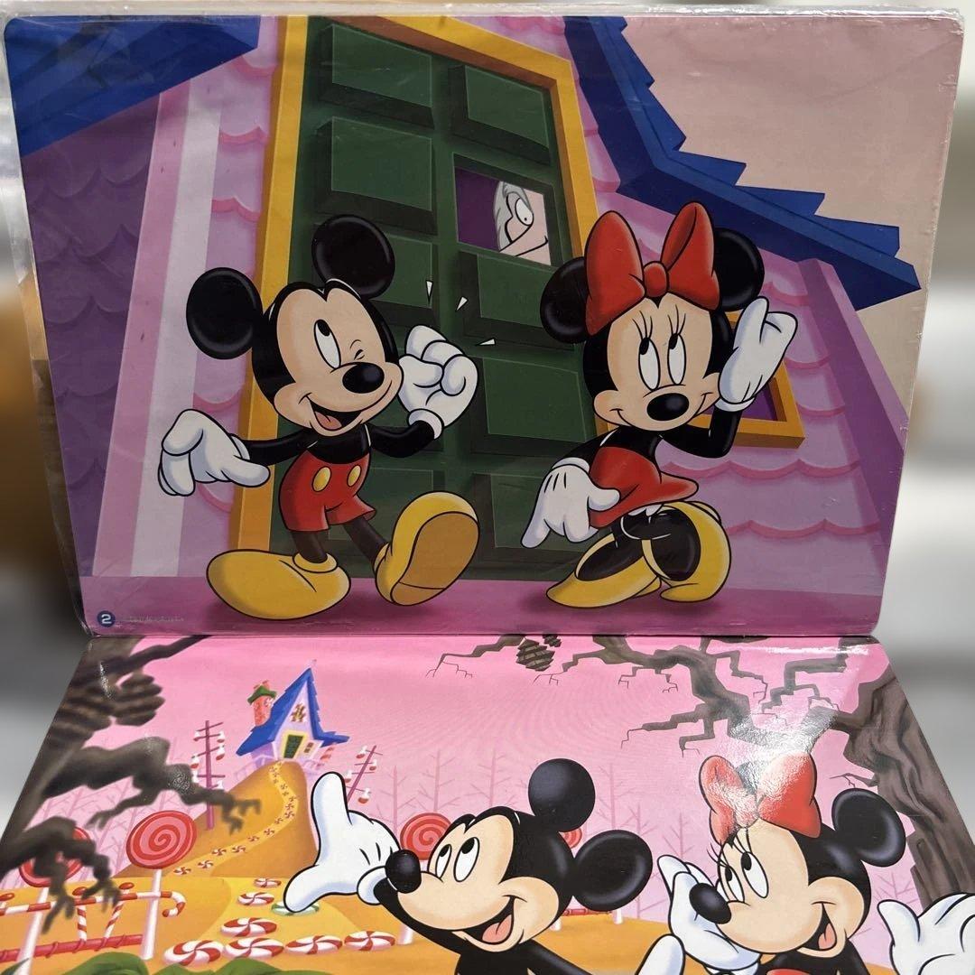 希少・未使用】ディズニー おはなしギャラリー 木製額 完備品 紙芝居