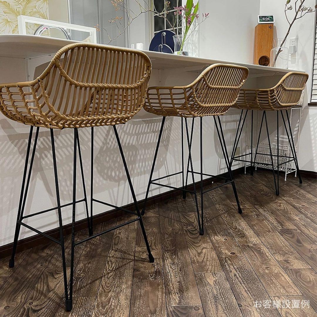 【訳あり】バリ島リゾートカウンターチェア　sh66cm 通常36,300円が！！