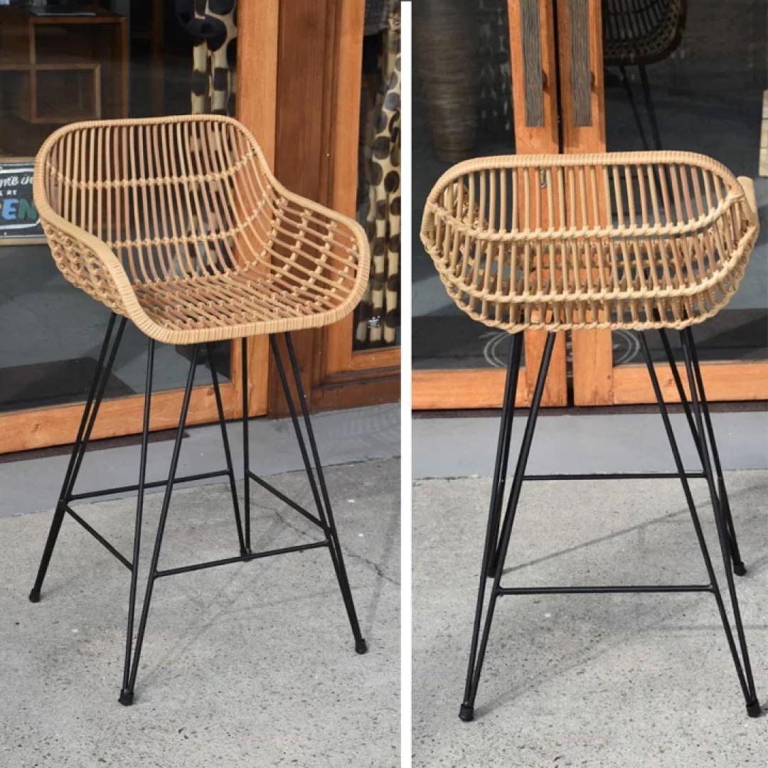 【訳あり】バリ島リゾートカウンターチェア　sh66cm 通常36,300円が！！