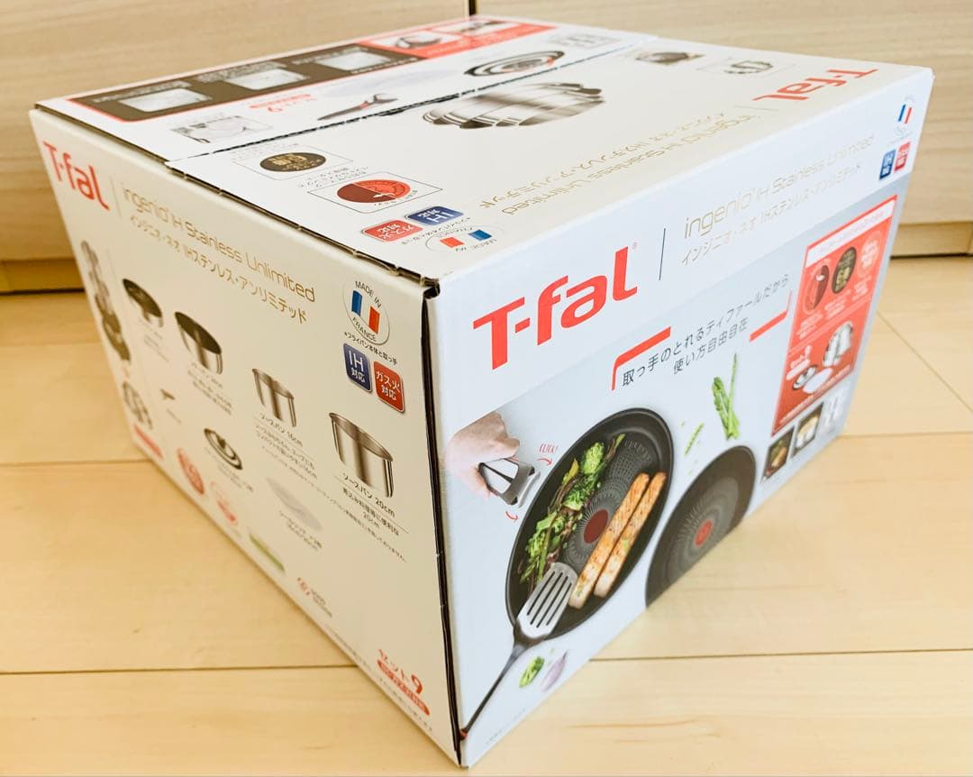 新品 ティファール インジニオ・ネオ IHステンレス・アンリミテッド セット9