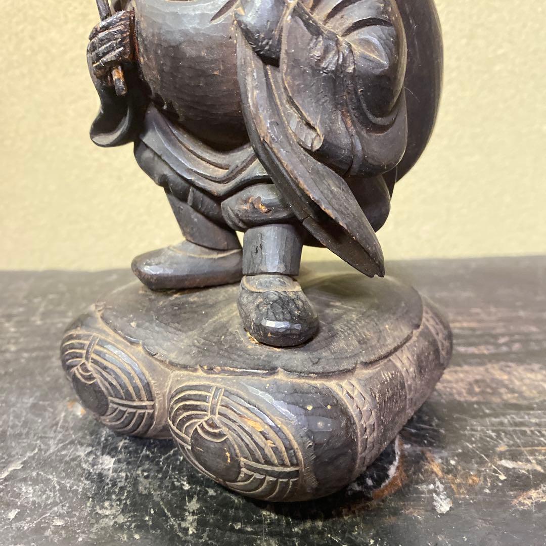 隠れキリシタン大黒天木彫