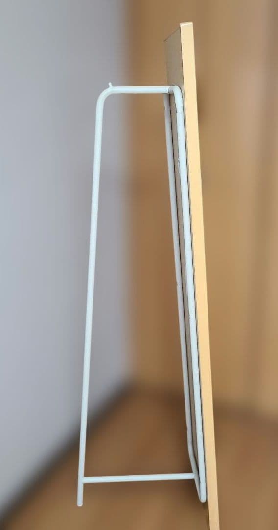 無印良品　ハンガースタンドミラー 天然木