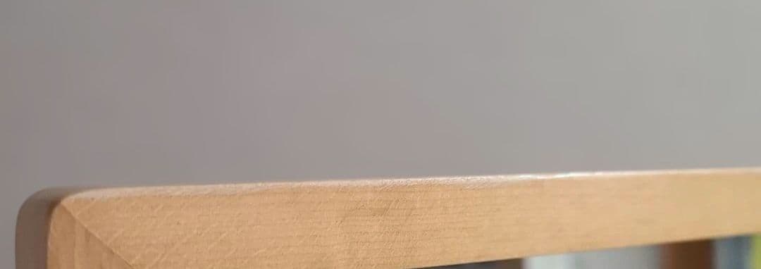 無印良品　ハンガースタンドミラー 天然木