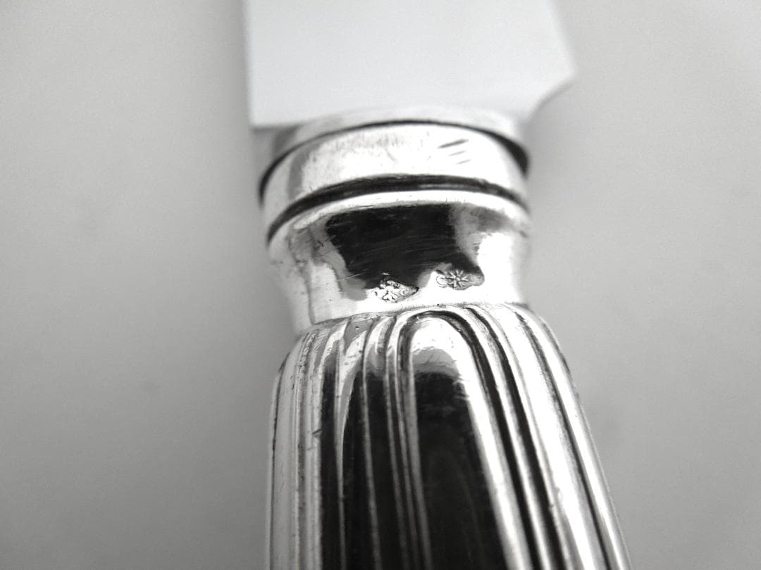 クリストフル　シルバーナイフ　純銀　Christofle