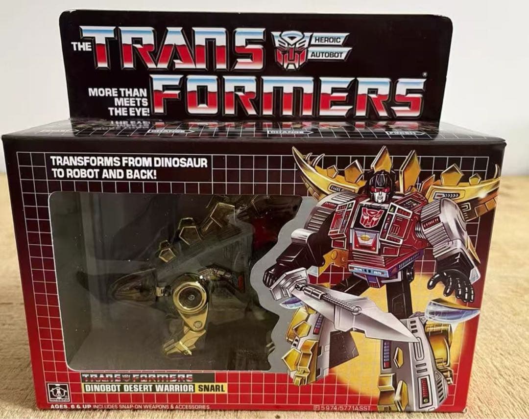 美品アメリカ版　トランスフォーマー G1 ダイノボット 砲撃戦士 5体セット