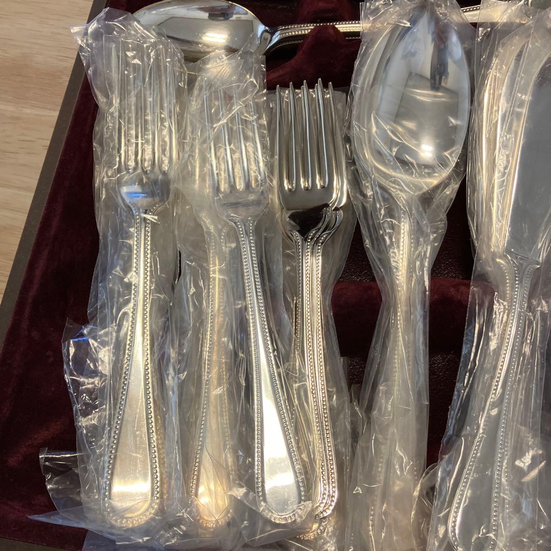 LATHAM & OWEN イギリス シルバー アンティーク カトラリー セット