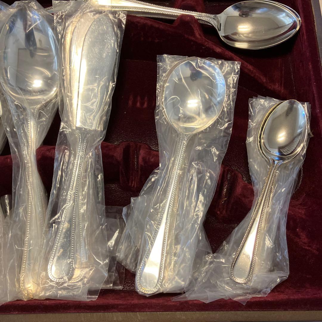 LATHAM & OWEN イギリス シルバー アンティーク カトラリー セット