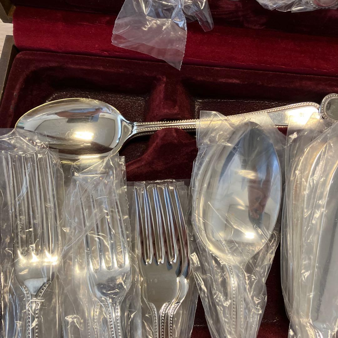 LATHAM & OWEN イギリス シルバー アンティーク カトラリー セット