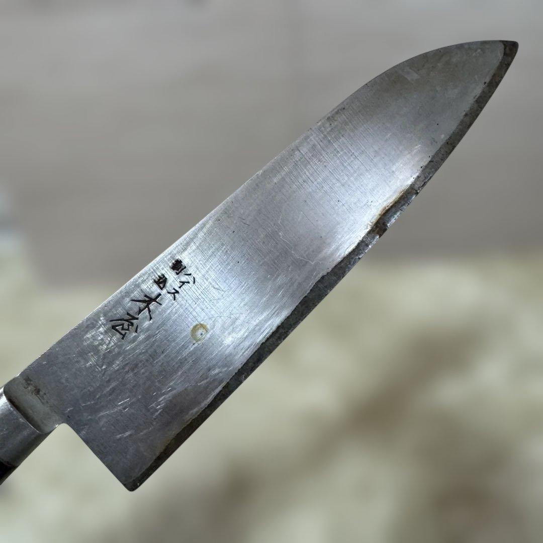 包丁　木屋　ハイス割込　全長30㎝ 刃渡18㎝