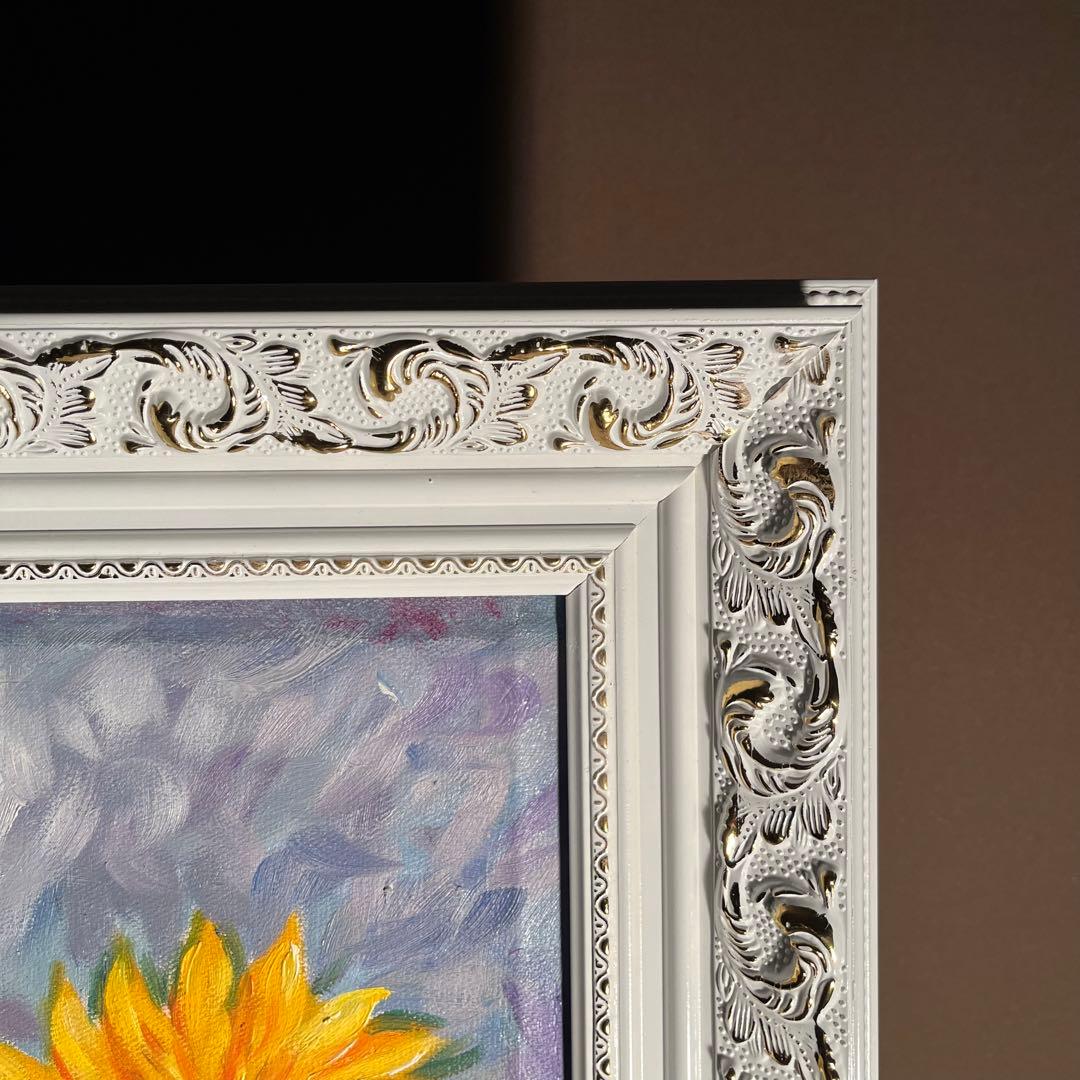 ★アウトレット★手書き油絵 クロード・モネ ひまわり 絵画 インテリア 油彩画