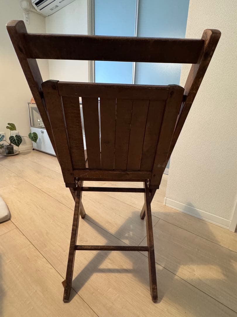 SIMMONS社製 50s 木製 ウッド フォールディングチェア