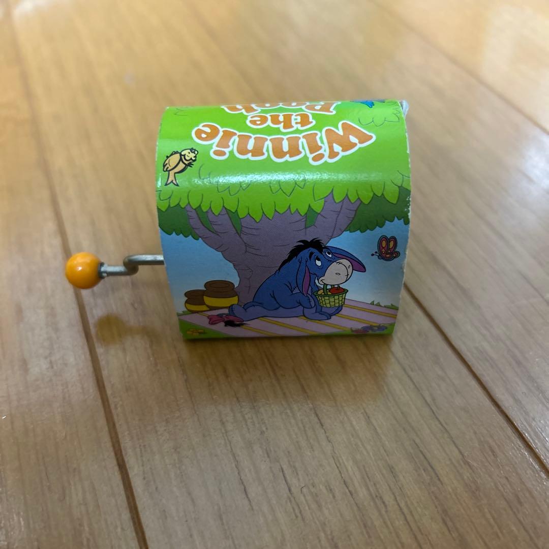 ディズニー プーさん 手回しオルゴール