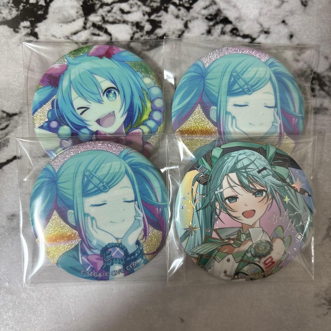 プロセカ 初音ミク 缶バッジ 感謝祭 体育祭 桜 - メルカリ