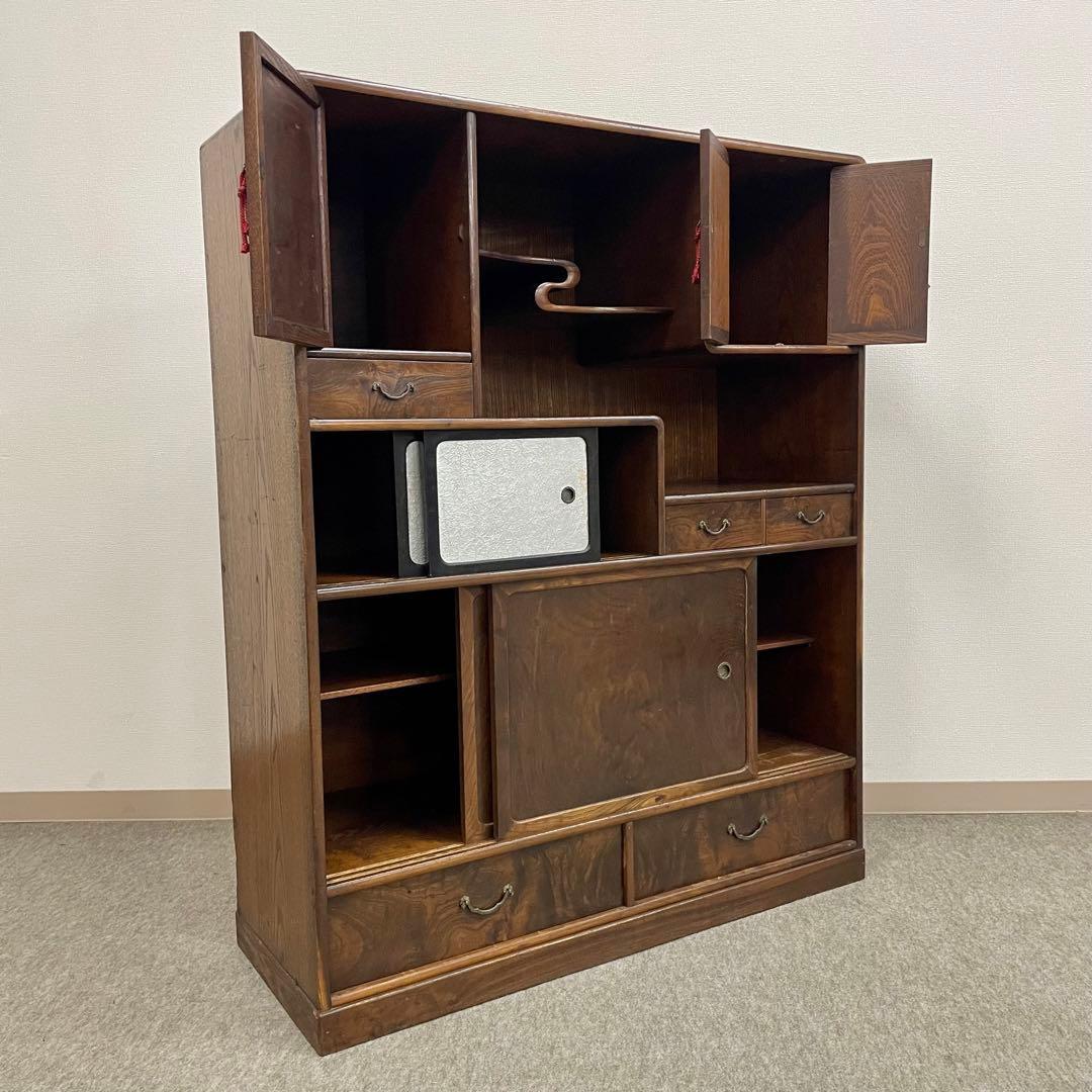 Japanese Antique 古道具 茶棚 飾り棚