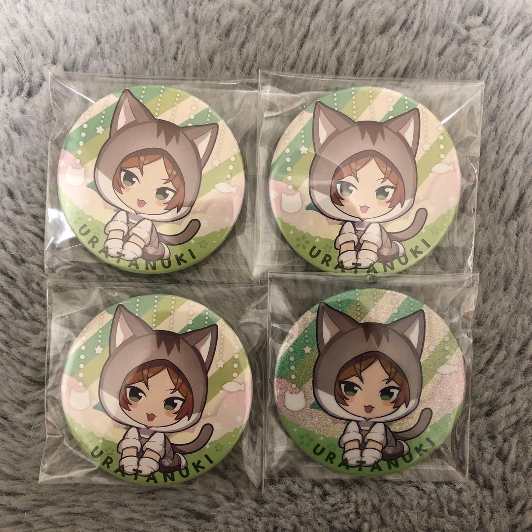 浦島坂田船 うらたぬき ハロパ 猫 デフォ 缶バッジ - メルカリ