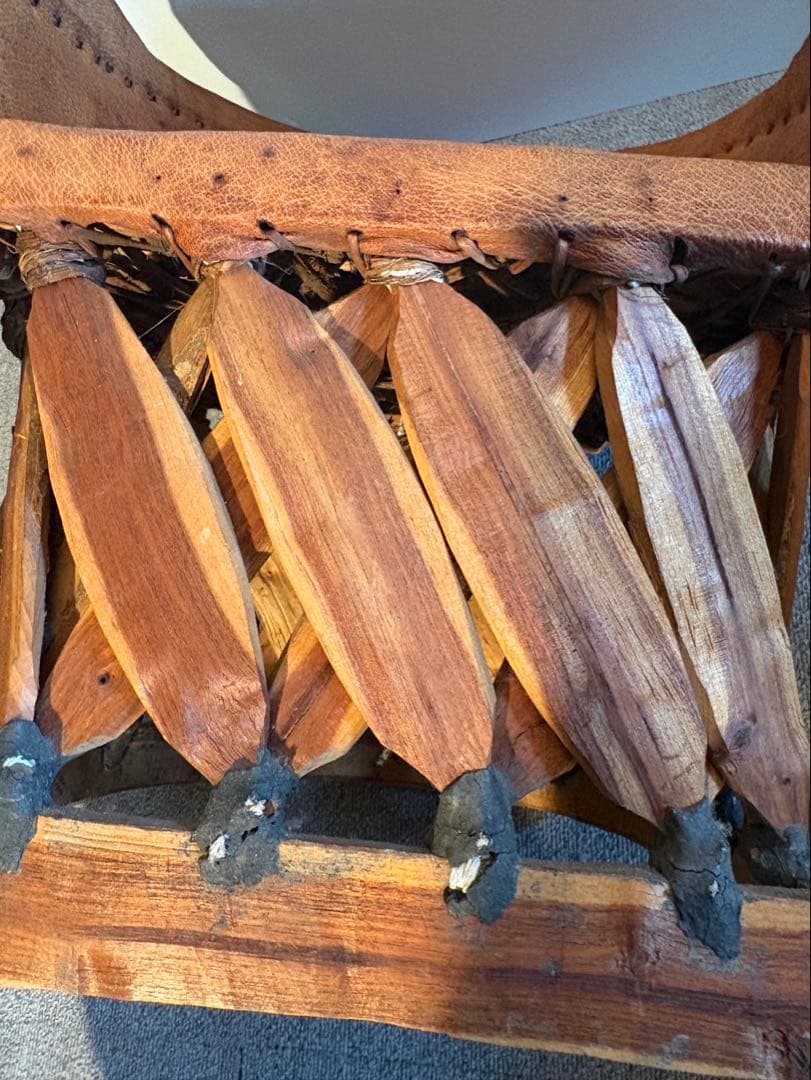 エキパルチェア　アンティーク　メキシコ民芸品　帝王の椅子　EQUIPALE