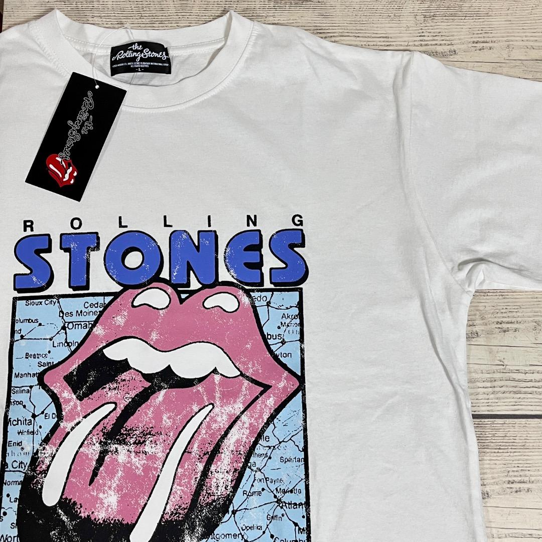 ローリングストーンズ Tシャツ Lサイズ バンドTシャツ タグ付き新品未