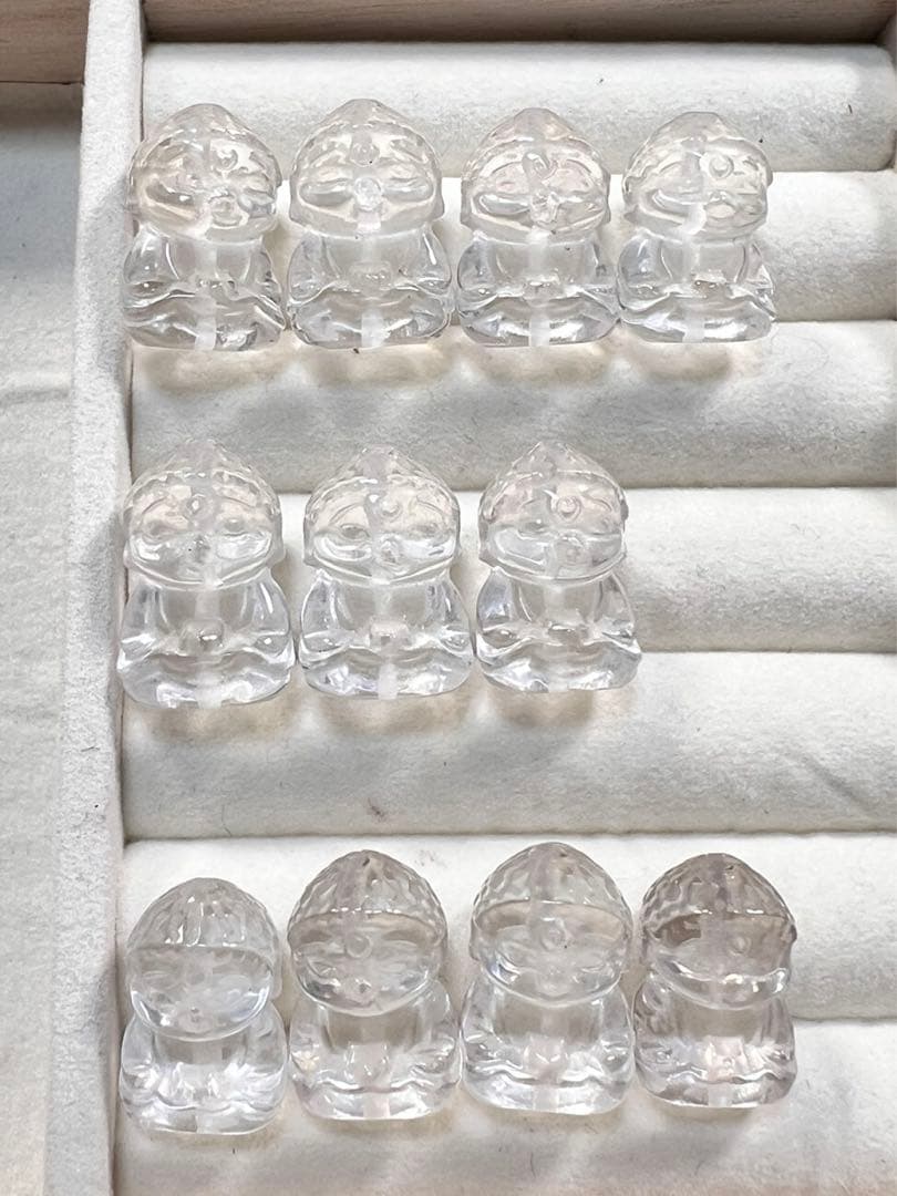 大仏さま水晶❀大中小