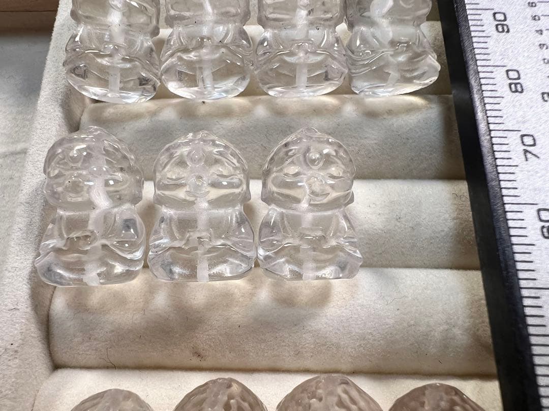 大仏さま水晶❀大中小