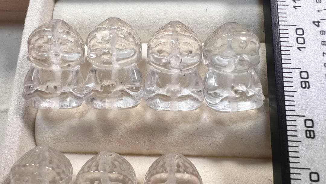 大仏さま水晶❀大中小