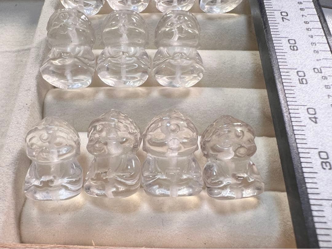 大仏さま水晶❀大中小