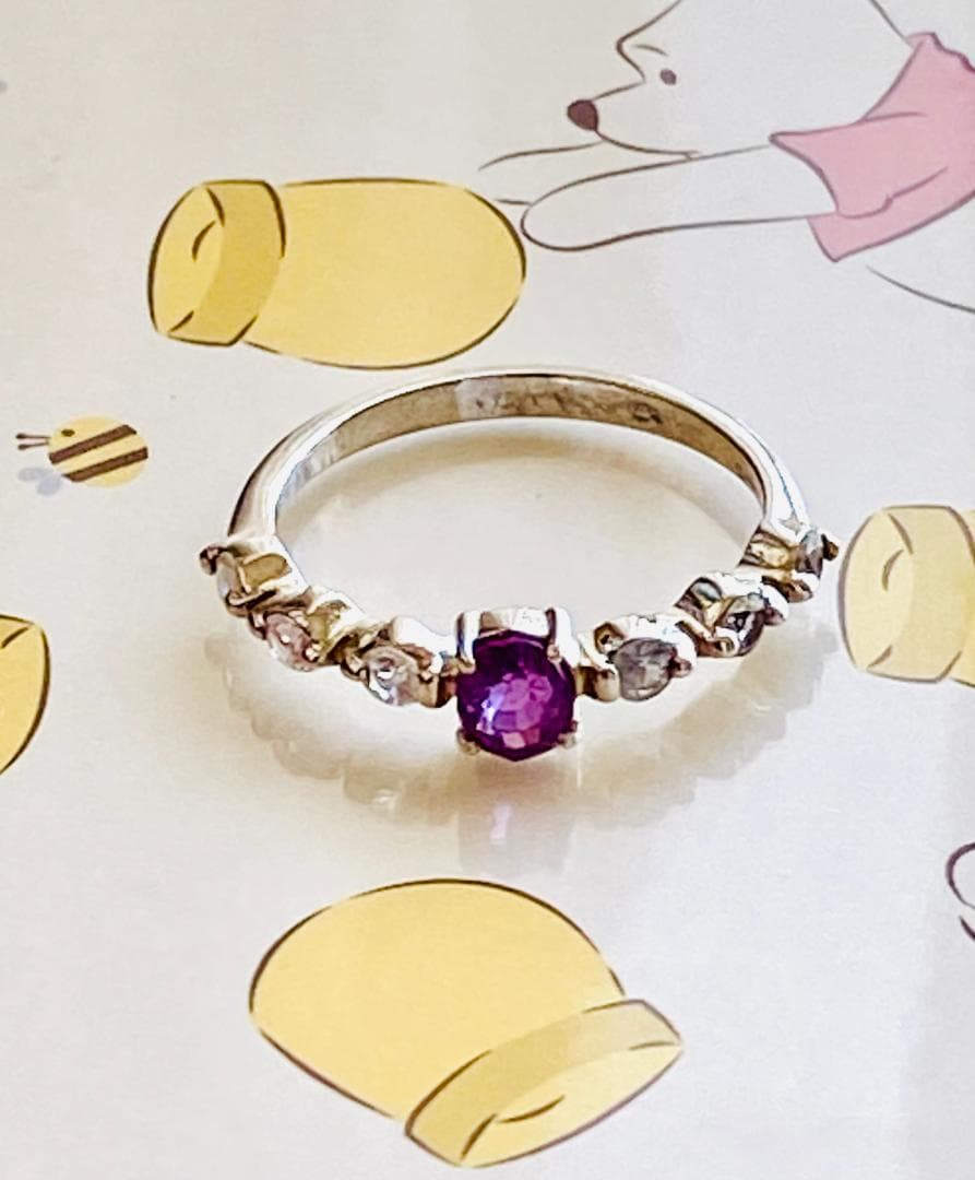 Ring-PinkSapphire 天然ピンクサファイアリング 1.64g